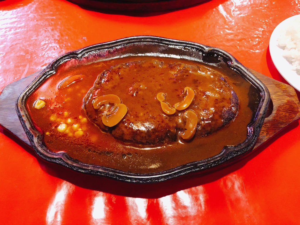 ブロンコのハンバーグ