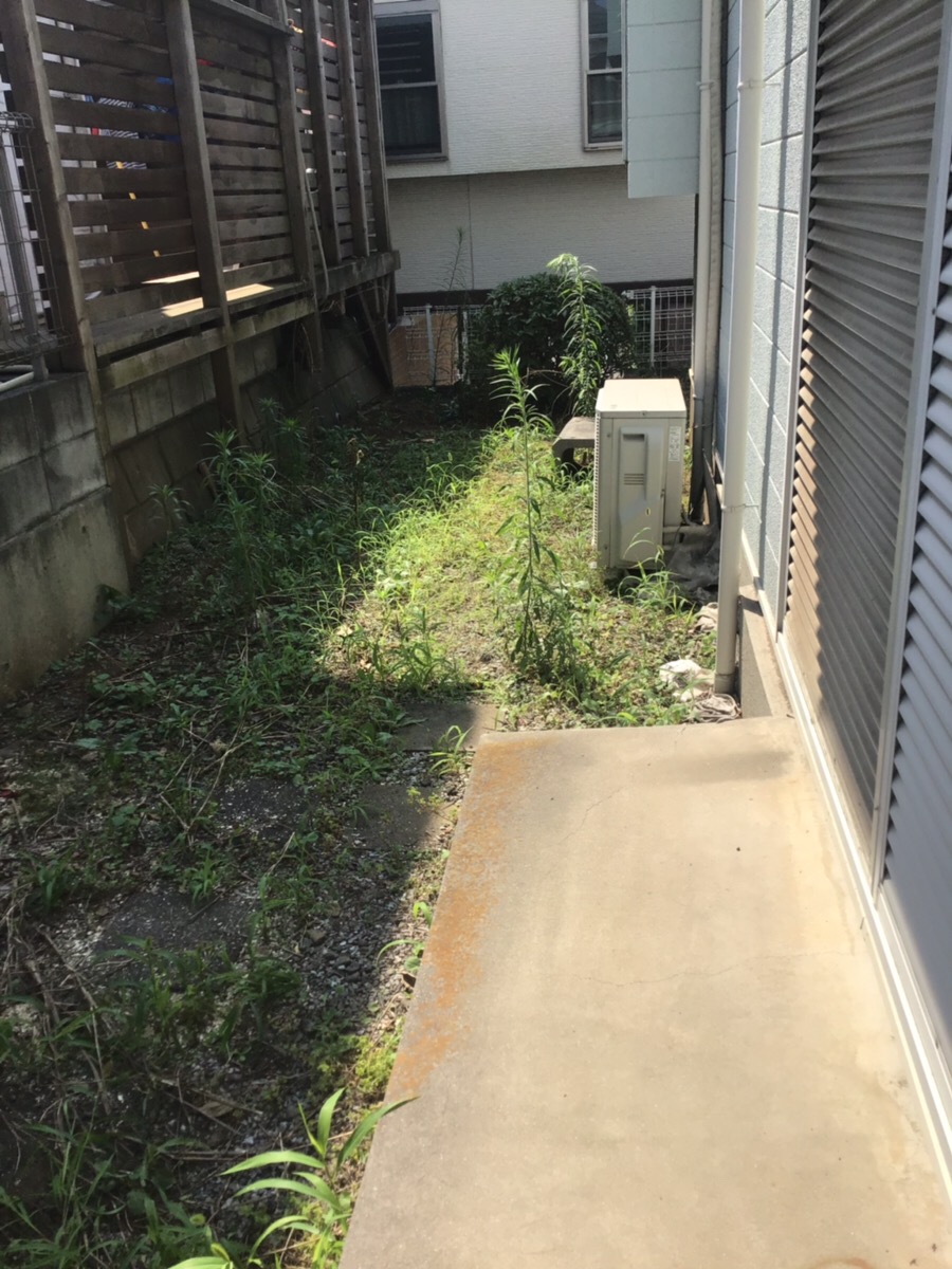 募集中物件のお手入れしてきました!