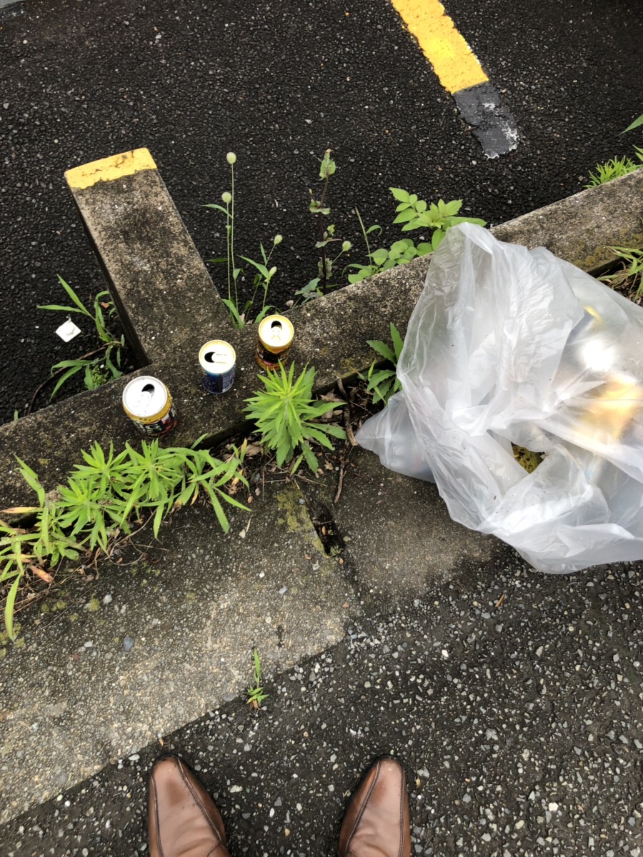 ゴミ!ポイ捨て!