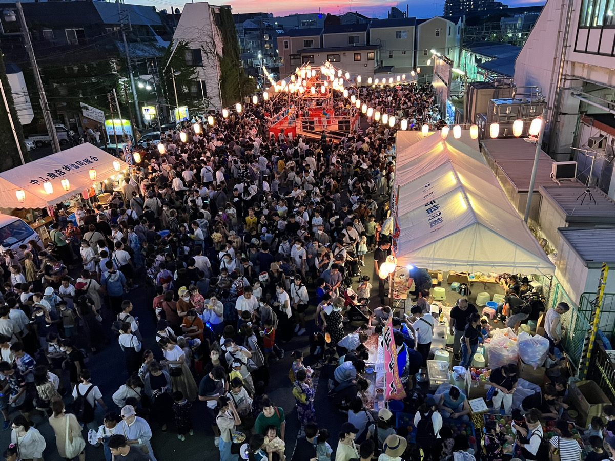 中山商店街 大盆踊り大会